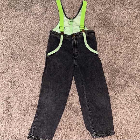 Vintage 80s OshKosh B’gosh Denim Overalls size 4 - Picture 2 of 13